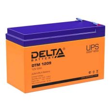 Аккумулятор для ИБП DELTA DTM1209 - 1,2А/ч-- слаботочные системы EN18 зажим (FASTON) - 97x43x57