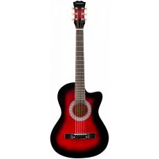 Акустическая гитара Da Vinci DF-50C RD df-50c rd красный