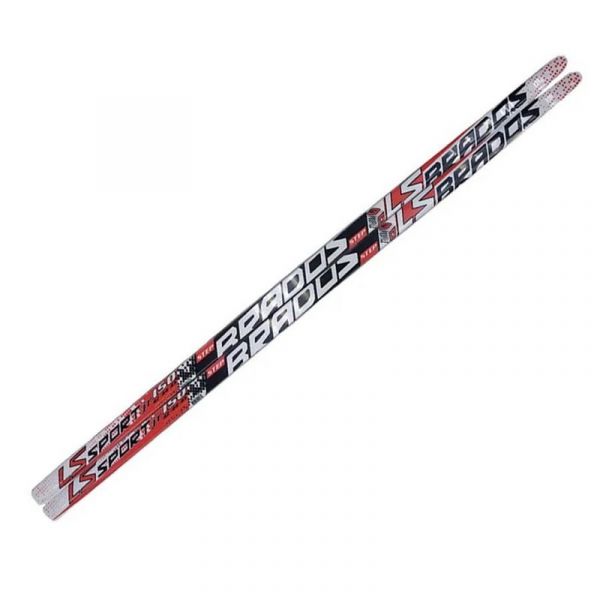 Беговые лыжи STC Brados LS Sport 3D STEP, черный/красный, 200 см