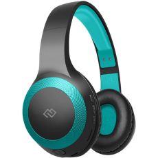 Bluetooth-гарнитура Digma BT-15 беспроводные bluetooth черный/голубой