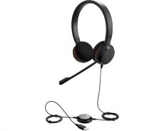 Компьютерная гарнитура Jabra Evolve 20 Stereo UC гарнитура черный