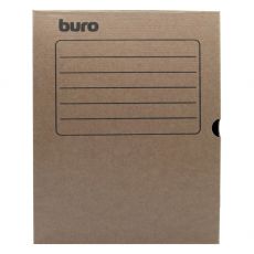 Короб архивный Buro КА-100В микрогофрокартон бурый