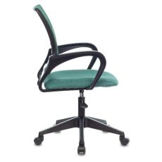 Кресло офисное Бюрократ CH-695NLT [ch-695nlt/green] на колесиках, сетка/ткань, зеленый