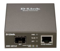 Медиаконвертер D-link DMC-G01LC/A1A 10/100/1000Base-T Twisted-pair to Gigabit SFP