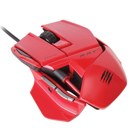 Мышь Mad Catz R.A.T.3 MCB437030013/04/1 Gloss red