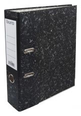 Папка-регистратор Buro МP75-237BК/SBURO А4, 75 мм, картон/бумага, черный, 1 шт.