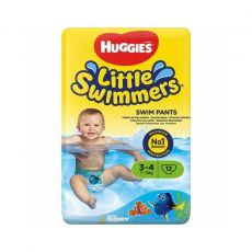 Подгузники-трусики Huggies Little swimmers размер 3-4, 7 - 15 кг, 12 шт.