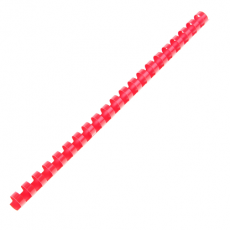 Пружины для переплета пластиковые Fellowes FS-53468 14 мм, А4, 100 шт., красный