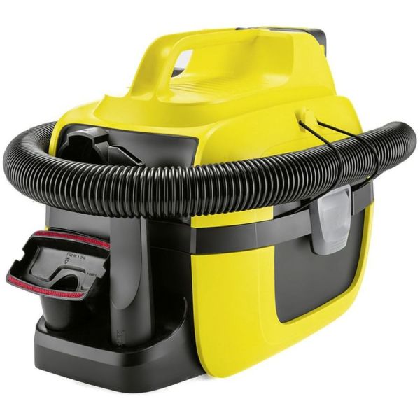 Пылесос Karcher WD1 Compact Battery Set желтый/черный