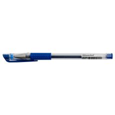 Ручка гелевая Silwerhof Max синий , прозрачный