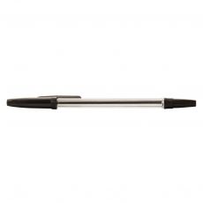 Шариковая ручка Buro Basic черный,прозрачный