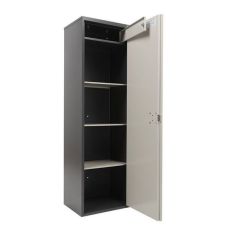 Шкаф для документов AIKO SL 150T серый, 460x340x1490 мм