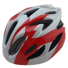 Шлем велосипедный Stels FSD-HL057 шлем M красный/белый