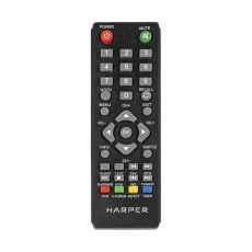 ТВ-приставка Harper HDT2-1513 (DVB-T2) (эфирное цифровое ТВ) выходы: HDMI, RCA черный