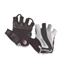 Велосипедные перчатки Stels SCG46-0082 черный/белый M
